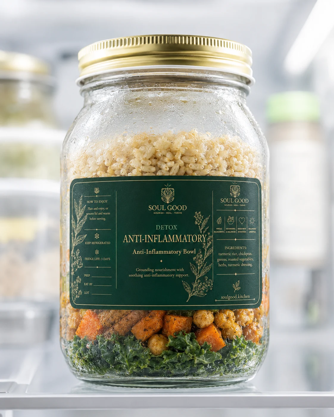 Anti-Inflammatory Bowl™ in a 32 ounce Soul Good jar